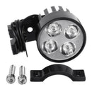 Motorcycle Headlight Spot Fog Lights Head Front Work 4 LED 20W Motorbike CDK