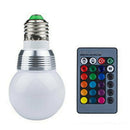 5W RGB Bulb Light Color LED Light Bulb Remote Control Entertainment Home WNI