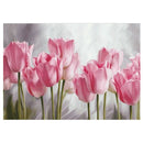 Full Diamond Painting Pink Tulips Diy Diamond Embroidery Flower Series Deco H7F2
