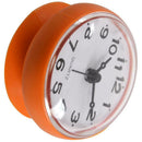 7cm Waterproof Kitchen Bathroom Shower Clock Suction Cup Sucker Wall Orange X5C3