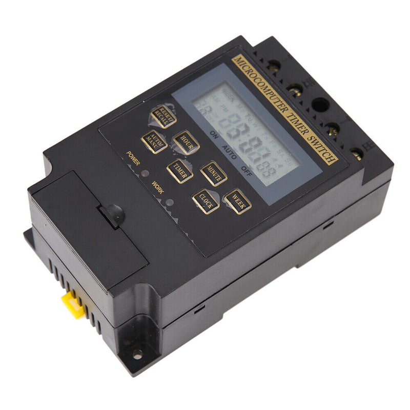 AC 220V LCD Microcomputer Timer Switch Programmable Controller KG316T