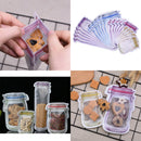 20Pieces Reusable Mason Jar Zipper Bags Snack Nuts Airtight Seal  Bags