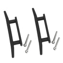 Pack of 2 Pieces 163mm UV Resistant Black Nylon Kayak Canoe Marine Boat Dinghy