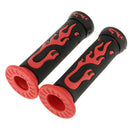 1 Pair Motorcycle ATV Dirt Bike 7/8 Handlebar Grips Accessories Red