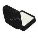 1pc Black Velvet Small Box Case For Ring Earrings Jewelry Display Gift Present