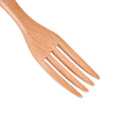 1pcs Quality Wooden Spoon Forks Set Natural Wood Cutlery Coffee Tea Spoons BX