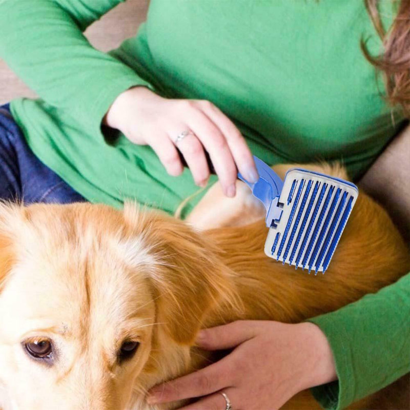 Manual Hair Removal Brush Plastic Hair Pet Comb Cat And Dog Hair Removal Supply