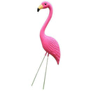 Pink Lawn Pond Flamingo Plastic Garden Party Ornament Art Decor Looking Up