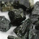 100g Natural Black Crystal Tourmaline Rough Stone Rock Specimen Mineral & Q U8L8