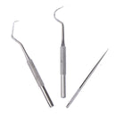 1 Set Stainless Steel Portable Toothpick Tooth Hook Teeth Clean Tool Dental  Hn