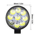9LED 27W Work Light Bar Spotlight Lamp Off Road Vehicles LED Work Car LightB Hn