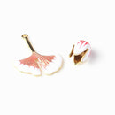 2 Pairs Earring Charms Enamel Alloy Pendants Jewelry Findings Fashion Crafts