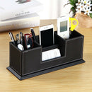 Desk Stationery Organizer Storage Box Pen Pencil Holder Business Cards Stan