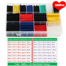 580Pcs 2:1 Heat Shrink Tubing For Electrical Cable Sleeve Car Tube Kit 6 Color