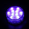 10 LED Lights RGB Submersible Waterproof Wedding Party Light Vase Base Flor L7R4