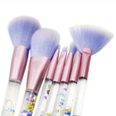 7pcs Makeup Brushes sets with Bag Crystal Makeup Brush kits Eyeshadow Conto