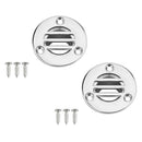 2x Floor Drain Stainless Steel Boat Ship Yacht Plumbing Fittings 7/8''