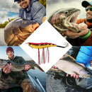 Soft foot Hook Wood Shrimp Lures Fishing Tackle Octopus Bait Squid Hook Hot