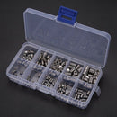 200Pcs 304 Stainless Steel Grub Screws Hex Socket Screw Assortment Kit Set