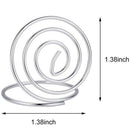 20 Pieces Wire Place Card Holder Metal Card Holder Stand Wedding Name Place U3Q9
