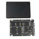 2 In 1 Combo M.2 NGFF B-Key & MSATA SSD To SATA 3.0 Adapter Card