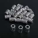 96Pcs Norse Vikings Braiding Beads For Hair Braids Beard  DIY Jewelry Making