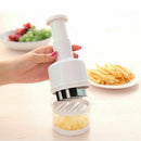 Kitchen Vegetable Garlic Onion Pressing Chopper Cutter Food Peeler Dicer