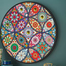 Mandala Pendant Coffee Tassel DIY Diamond Painting Special Shape Home Mural