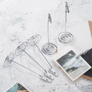 12 Packs Table Number Card Holders with Alligator Clip Photo Memo Holder Cl Q7G4