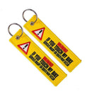 If You My Bike Keychain Keyring Embroidery Luggage Chain Key Key A+ Tag U4R G2O9