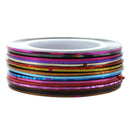 Nail art frieze strip - 18 colored Nail art frieze strip stripe stripes Sel