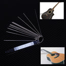 13pcs Guitar Nut Slotting File Kit Saw Rods Slot Filing Set Luthier Tool Access