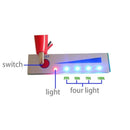 Lithium Battery Capacity Indicator Electricity Power LED Display Board 2S 8.4V
