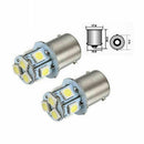 Car LED Brake Light 12v BA15S R5W 1156-5050-8SMD Rear Tail Signal Bulb White