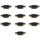 10 Piece RCA Female to Female Coupler Socket Audio Adapter Extender