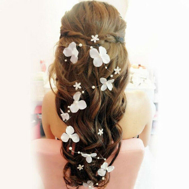Wedding Bridal Flower Girl Flower Headband Hair Band Headpiece best Supply