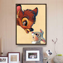 5D Cute Cartoon Deer Diamond Painting DIY Embroid Cross Stitch Mosaic Kits
