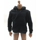 1:6 Black Hoodie Hooded Top & Cap Clothing for 12''     Figures