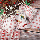 24Pack Countdown Bag Hanging Candy Gift Sack Pouch Clips Stickers Rope ChriSEAU