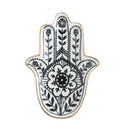 Creative Palm Design Food Snack Dish Mini Ceramic Plate Sauce Seasoning Dish