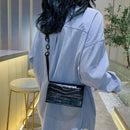 Women Bag Fashion Crocodile Shoulder Bag Ladies Purses Messenger Crossbody  I5F3
