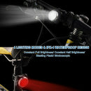 Bike Light Set Super Bright USB RECHARGEABLE Bicycle Lights Waterproof IPX4B Kw