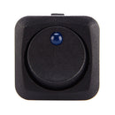 3 Pin 12V Car Boat Blue LED Round Dot Light ON/OFF Rocker Toggle Switch  25A