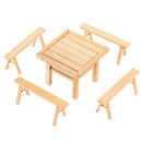 Wood Disassembly Crafts Kits Nut Hand-assembled Tenon Chair Toys Age 3+