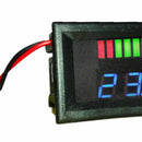 12V ACID Lead Battery Capacity Indicator Charge Level LED Tester Blue Voltm O6O4