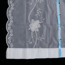 Elegant Roman Sheer Curtain Tie-up Shade Sheer for Window Balcony 200x80cm