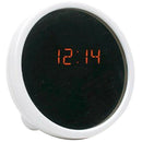 New Multi Function Electronic Alarm Clock Mini Desktop Clock Mirror Surface