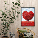 Red Heart Tree Diamond Painting 5D DIY Full Round Drill Picture Love Decor