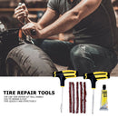 Car Bike Tire Repair Tool Kit Garage Accessory Tubeless Tyres Puncture Plug
