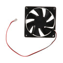 80mm Dual Ball Bearing Silent Fan, DC 12V Case Cooling Fans 80x80x25mm for